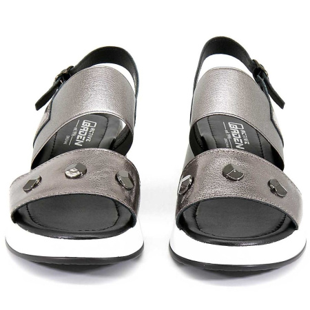 Босоножки  Baden  бронзовый  кожа F-80543 фото в интернет-магазине | Omadey.ru