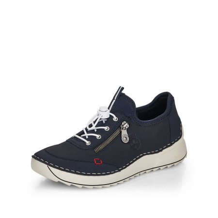 Кеды  женские Rieker  синий  кожа искусств./текстиль F-100562 фото в интернет-магазине | Omadey.ru