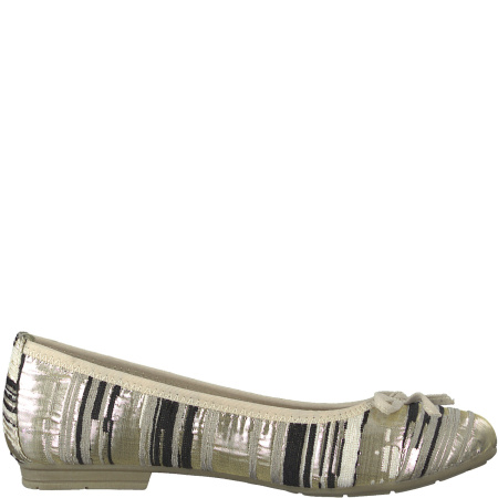 Балетки  Jana  бежевый  текстиль F-7279 фото в интернет-магазине | Omadey.ru