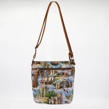 Сумка женская Omadey бежевый гобелен c10865 фото в интернет-магазине | Omadey.ru