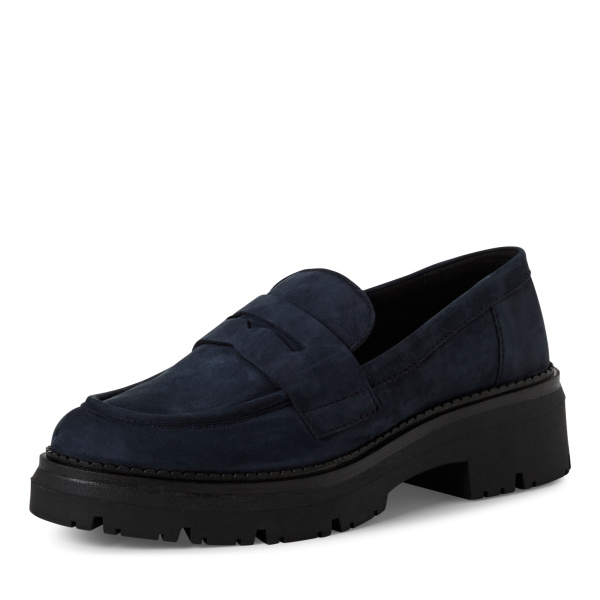 Фото Туфли  Marco Tozzi  синий  кожа Z-400971 Фото Туфли  Marco Tozzi  синий  кожа Z-400971