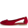 Балетки  Tamaris  красный  кожа F-80162 фото в интернет-магазине | Omadey.ru
