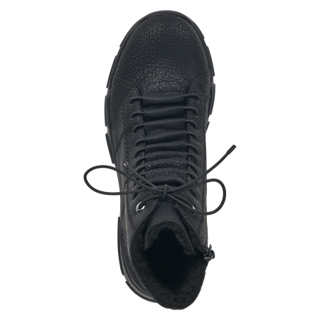 Ботинки  Rieker  черный  кожа искусств. Z-100853 фото в интернет-магазине | Omadey.ru