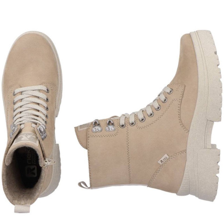 Ботинки  Rieker  бежевый  кожа Z-300159 фото в интернет-магазине | Omadey.ru