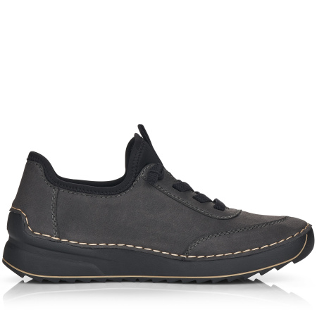 Кроссовки  женские Rieker  серый  кожа искусств./текстиль Z-200036 фото в интернет-магазине | Omadey.ru