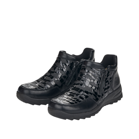 Ботинки  Rieker  черный  кожа/кожа искусств. Z-100870 фото в интернет-магазине | Omadey.ru