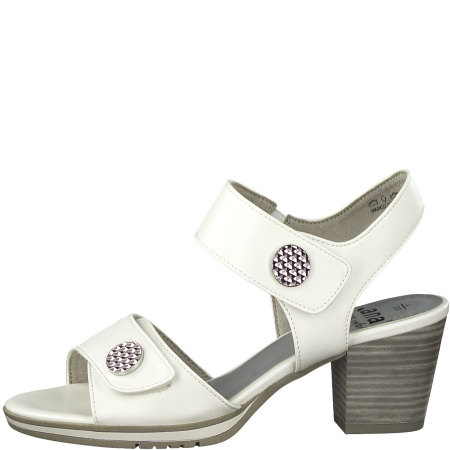 Босоножки  Jana  белый  иск. материал F-80788 фото в интернет-магазине | Omadey.ru