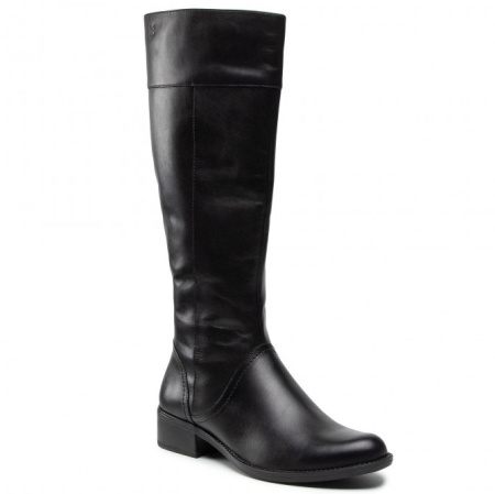 Сапоги  Caprice  черный  кожа Z-100263 фото в интернет-магазине | Omadey.ru