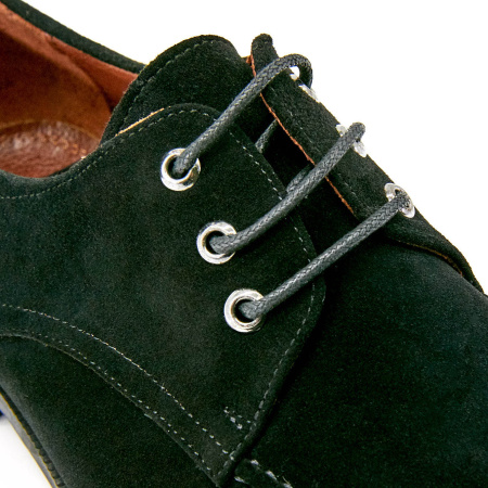 Туфли  Mirco Osvaldo  черный  замша Z-100676 фото в интернет-магазине | Omadey.ru