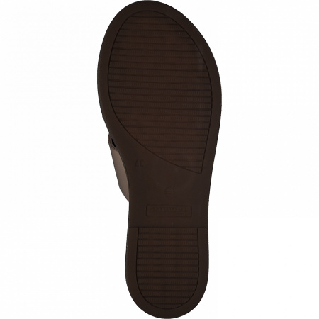 Шлепанцы  Tamaris  пудра  кожа F-90250 фото в интернет-магазине | Omadey.ru