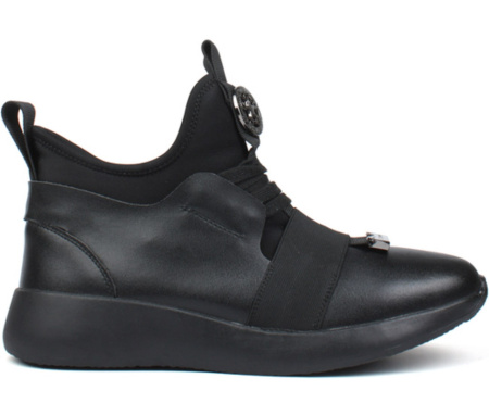 Ботинки  Baden  черный  композиц.кожа Z-8931 фото в интернет-магазине | Omadey.ru