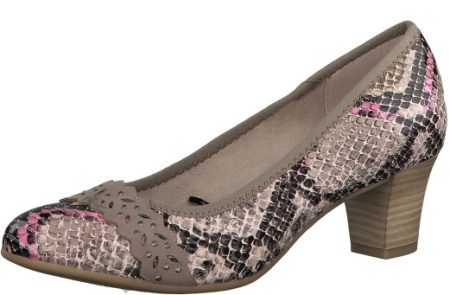 Туфли  Jana  мультицвет  текстиль F-80824 фото в интернет-магазине | Omadey.ru