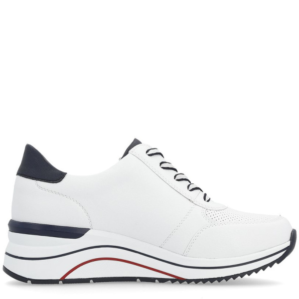 Фото Кроссовки  Remonte  белый  кожа/кожа искусств. F-400148 Фото Кроссовки  Remonte  белый  кожа/кожа искусств. F-400148