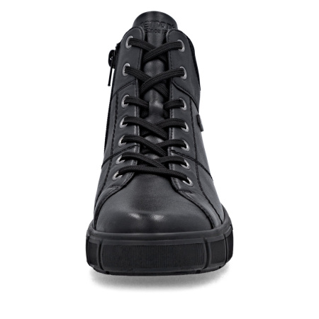 Ботинки  Remonte  черный  кожа/кожа искусств. Z-400831 фото в интернет-магазине | Omadey.ru