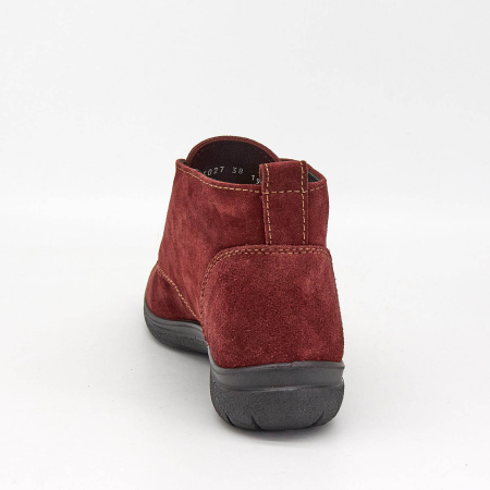 Ботинки  Esse  бордовый  замша Z-89247 фото в интернет-магазине | Omadey.ru