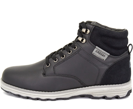 Ботинки  Crosby  черный  кожа искусств./замша искусств. Z-8366 фото в интернет-магазине | Omadey.ru