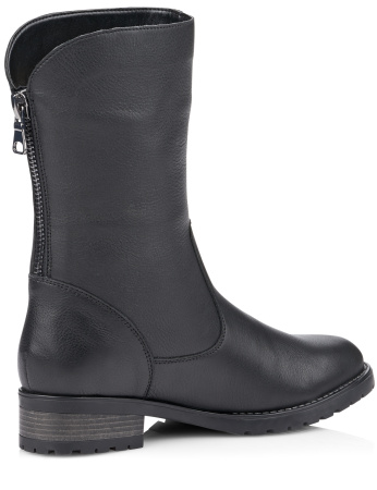 Полусапоги  Remonte  черный  кожа/кожа искусств. Z-89083 фото в интернет-магазине | Omadey.ru