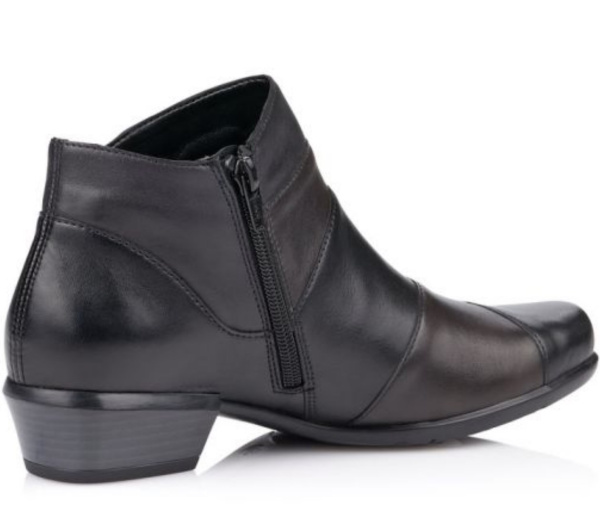 Фото Ботинки  Remonte  черный  кожа/кожа искусств. Z-89142