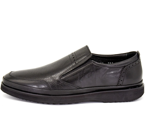 Фото Полуботинки  Bota  черный  кожа Z-8408