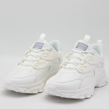 Кроссовки  женские Strobbs  белый  кожа искусств./текстиль F-90398 фото в интернет-магазине | Omadey.ru