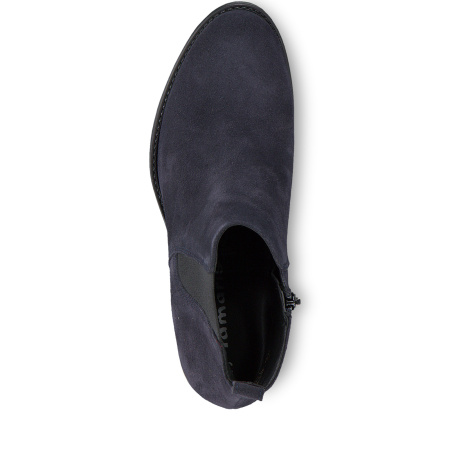 Ботинки  Tamaris  синий  кожа Z-90047 фото в интернет-магазине | Omadey.ru