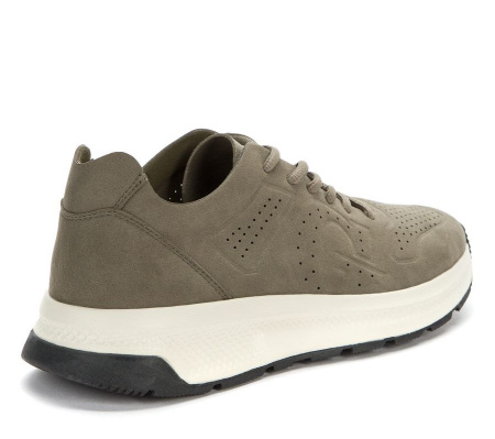 Кроссовки  Grunberg  хаки  микрополитекс F-100685 фото в интернет-магазине | Omadey.ru