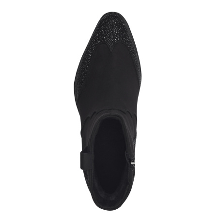 Ботинки  Marco Tozzi  черный  текстиль Z-400362 фото в интернет-магазине | Omadey.ru