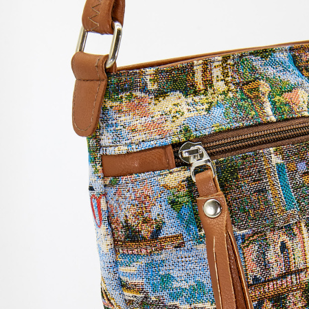 Сумка женская Omadey бежевый гобелен c10865 фото в интернет-магазине | Omadey.ru
