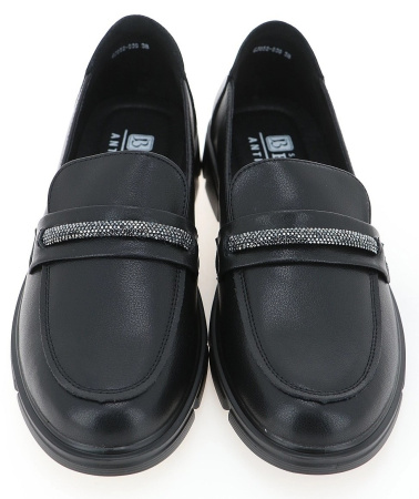 Туфли  Baden  черный  кожа F-400232 фото в интернет-магазине | Omadey.ru