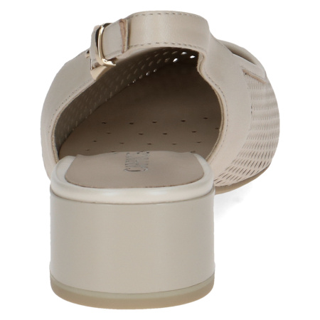 Слингбэки Caprice бежевый кожа F-400949 фото в интернет-магазине | Omadey.ru