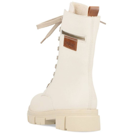 Ботинки  Rieker  бежевый  кожа/кожа искусств. Z-300163 фото в интернет-магазине | Omadey.ru