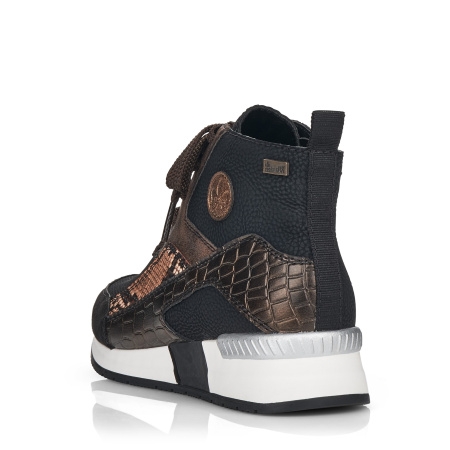 Ботинки  Rieker  коричневый  кожа искусств./текстиль Z-100106 фото в интернет-магазине | Omadey.ru