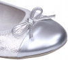 Балетки  Jana  серебряный  текстиль F-7289 фото в интернет-магазине | Omadey.ru