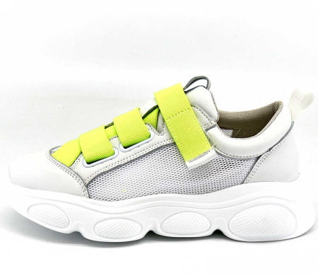 Кроссовки  Baden  зеленый  композиц.кожа F-80544 фото в интернет-магазине | Omadey.ru