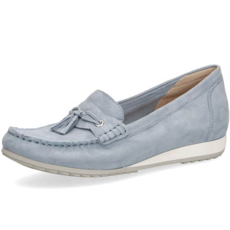 Мокасины  Caprice  серый  замша F-90337 фото в интернет-магазине | Omadey.ru