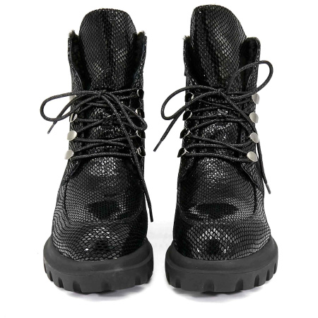 Ботинки  Balex  черный  кожа Z-8739 фото в интернет-магазине | Omadey.ru