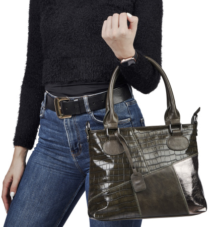 Сумка  Rieker  зеленый  кожа искусств. c11321 фото в интернет-магазине | Omadey.ru