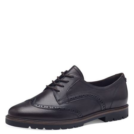 Туфли  Tamaris  коричневый  кожа Z-400519 фото в интернет-магазине | Omadey.ru