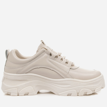 Кроссовки  женские Crosby  бежевый  кожа искусств. Z-90574 фото в интернет-магазине | Omadey.ru