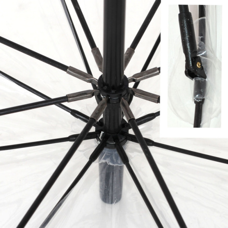 Зонт  Flioraj  прозрачный  полиэстер c09445 фото в интернет-магазине | Omadey.ru