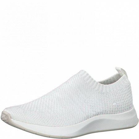 Кроссовки  Tamaris  белый  текстиль F-90154 фото в интернет-магазине | Omadey.ru