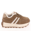 Кроссовки  Baden  бежевый  кожа Z-400379 фото в интернет-магазине | Omadey.ru