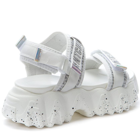 Сандалии  Crosby  белый  кожа искусств./текстиль F-90472 фото в интернет-магазине | Omadey.ru