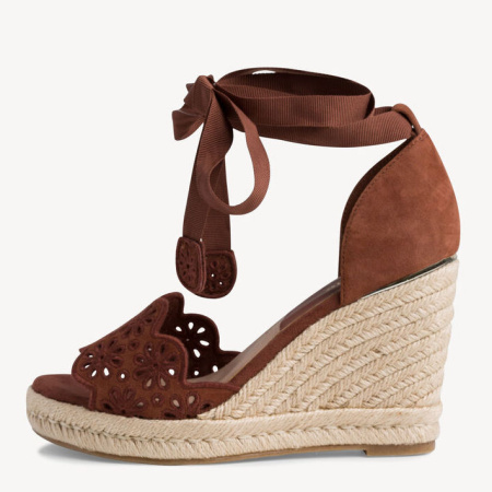 Босоножки  Tamaris  коричневый  кожа F-90528 фото в интернет-магазине | Omadey.ru