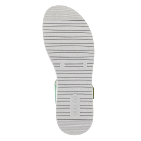 Босоножки  Remonte  зеленый  кожа F-400153 фото в интернет-магазине | Omadey.ru