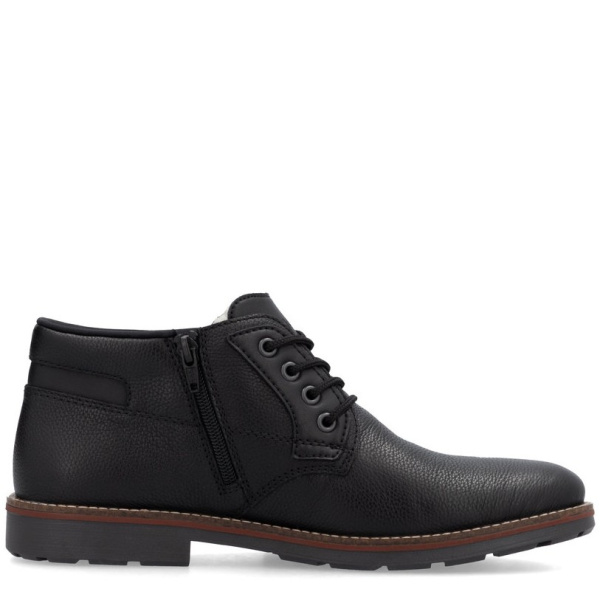 Фото Ботинки  Rieker  черный  кожа/кожа искусств. Z-400300 Фото Ботинки  Rieker  черный  кожа/кожа искусств. Z-400300