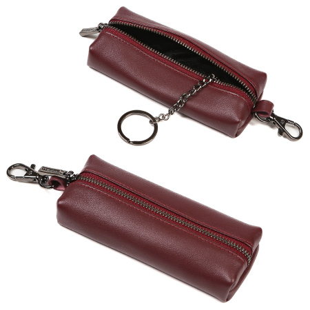 Ключница Fabretti кожа винный c15436 фото в интернет-магазине | Omadey.ru