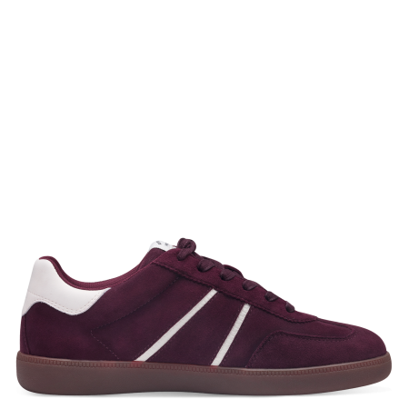 Кеды  Tamaris  бордовый  кожа Z-400295 фото в интернет-магазине | Omadey.ru