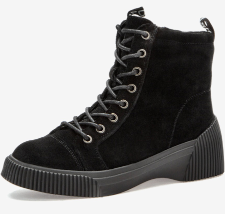 Ботинки  Betsy  черный  замша Z-8850 фото в интернет-магазине | Omadey.ru