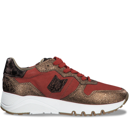 Кроссовки  женские Tamaris  бронзовый  кожа Z-90020 фото в интернет-магазине | Omadey.ru